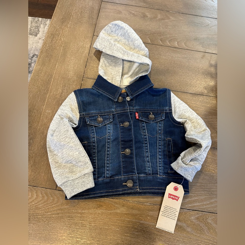 Levi Trucker Jacket NWT Size 12 Months